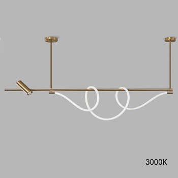 Потолочный светильник DEMAS L180 3000К by ImperiumLoft