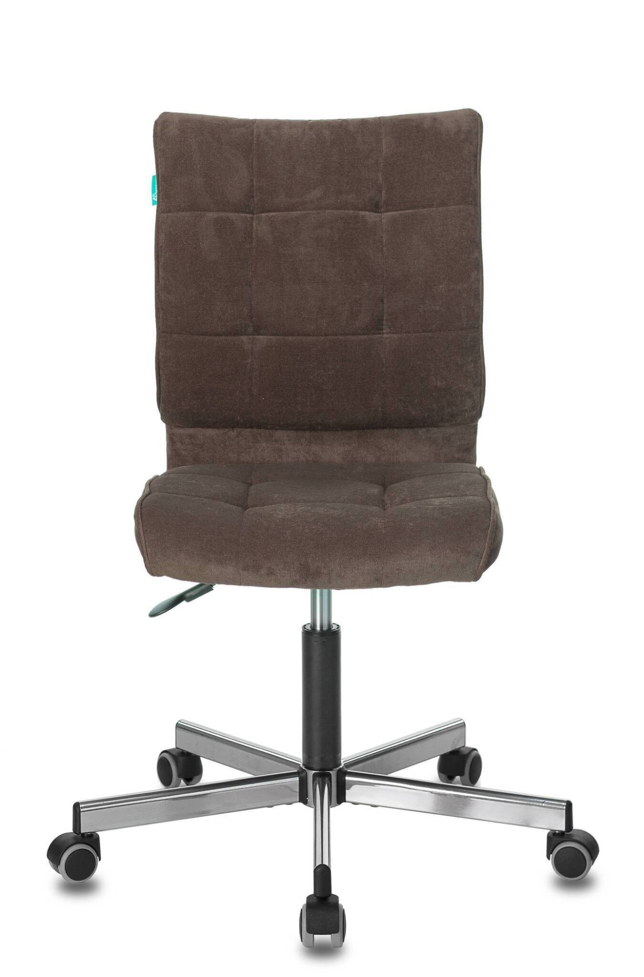 Кресло Бюрократ CH-330M/LT-10 без подлокотников темно-коричневый крестовина металл Stool Group