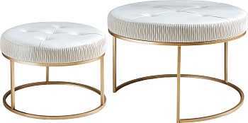 Пуфы, набор Glasar 49-341/BM