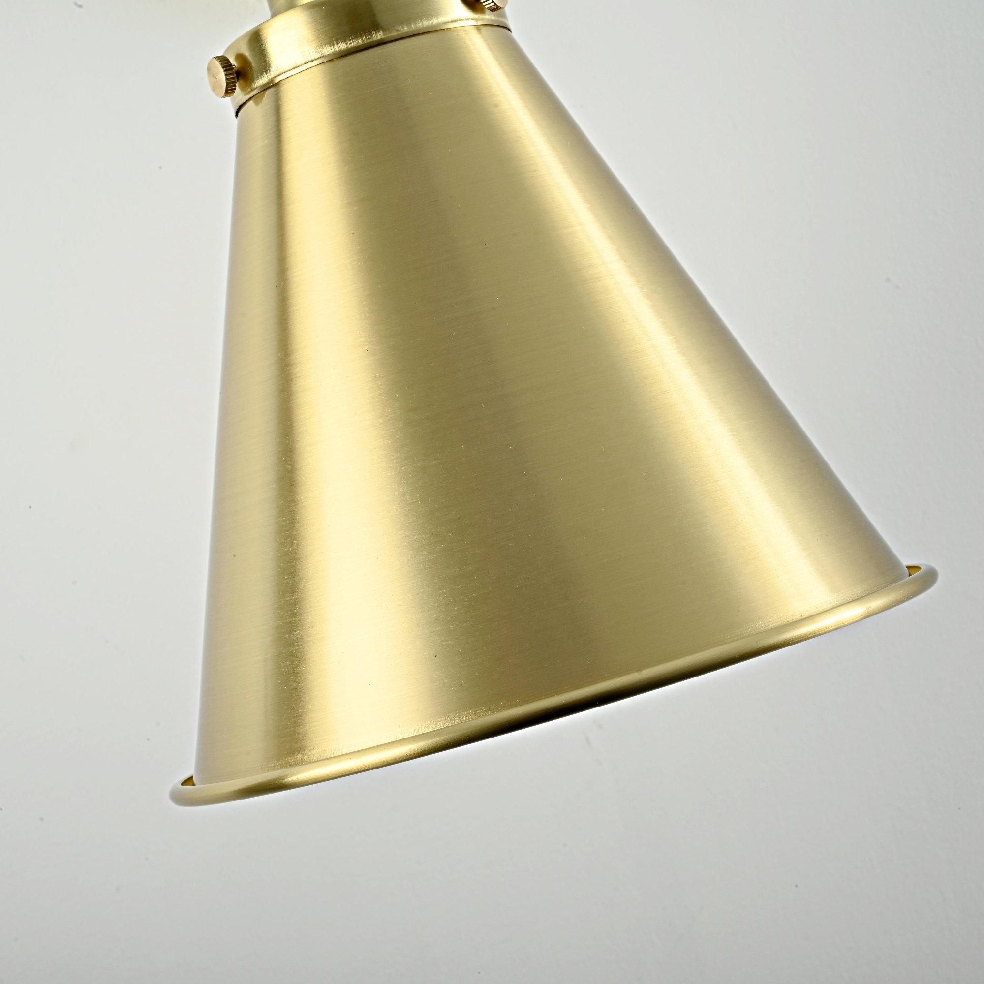 Бра Cone 20Th C.factory Filament Gold Ii By Imperiumloft
