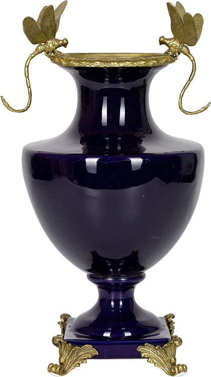 Ваза со стрекозами Glasar A516/U16