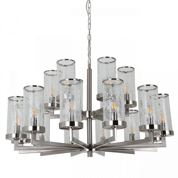 Люстра Liaison Two-Tier Chandelier 18 Silver By Imperiumloft