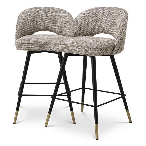Стул полубарный Eichholtz CLIFF set of 2 115284