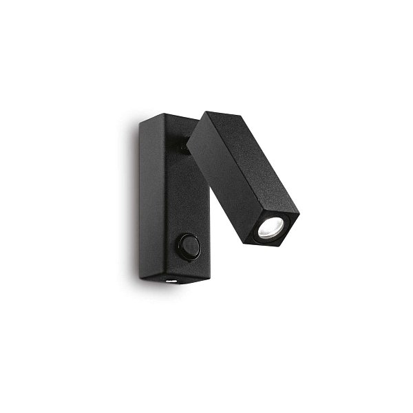 Настенный светильник Ideal Lux PAGE AP SQUARE NERO 142241