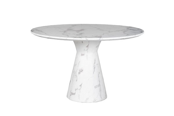 Стол обеденный круглый белый Garda Decor 33FS-DT120-WH