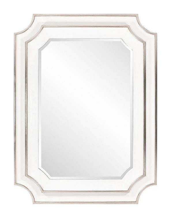 Зеркало в белой раме Кьяра Louvre Home LH1250white