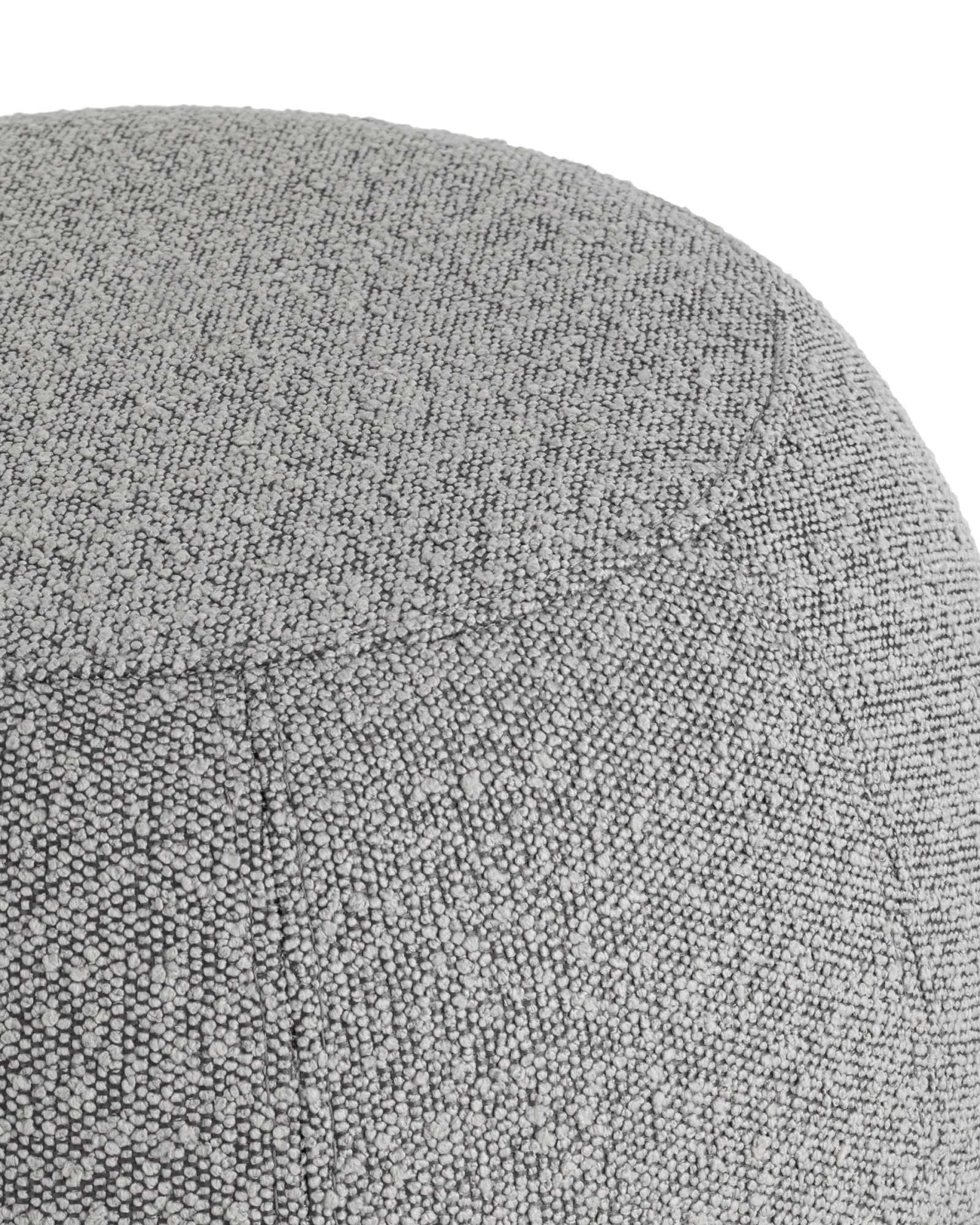 Пуф Флик букле серый Stool Group