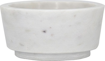 Чаша из белого мрамора Glasar 78022-DS
