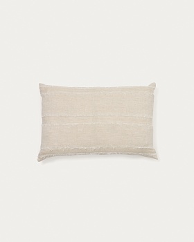 Чехол для подушки Neris из льна бежевого цвета 40 x 60 см La Forma (ex Julia Grup)