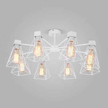 Люстра на штанге Eurosvet 70107/8 белый