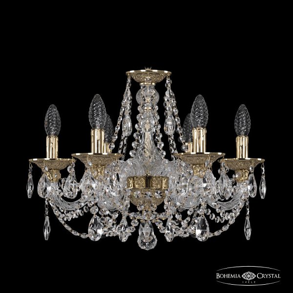 Подвесная люстра Bohemia Ivele Crystal 16106/6/165 G
