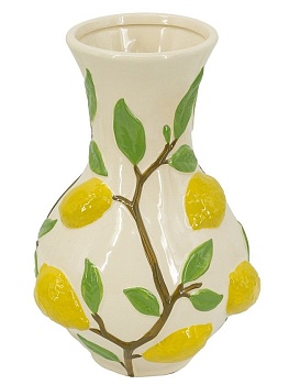 Ваза с лимонами Glasar C5544