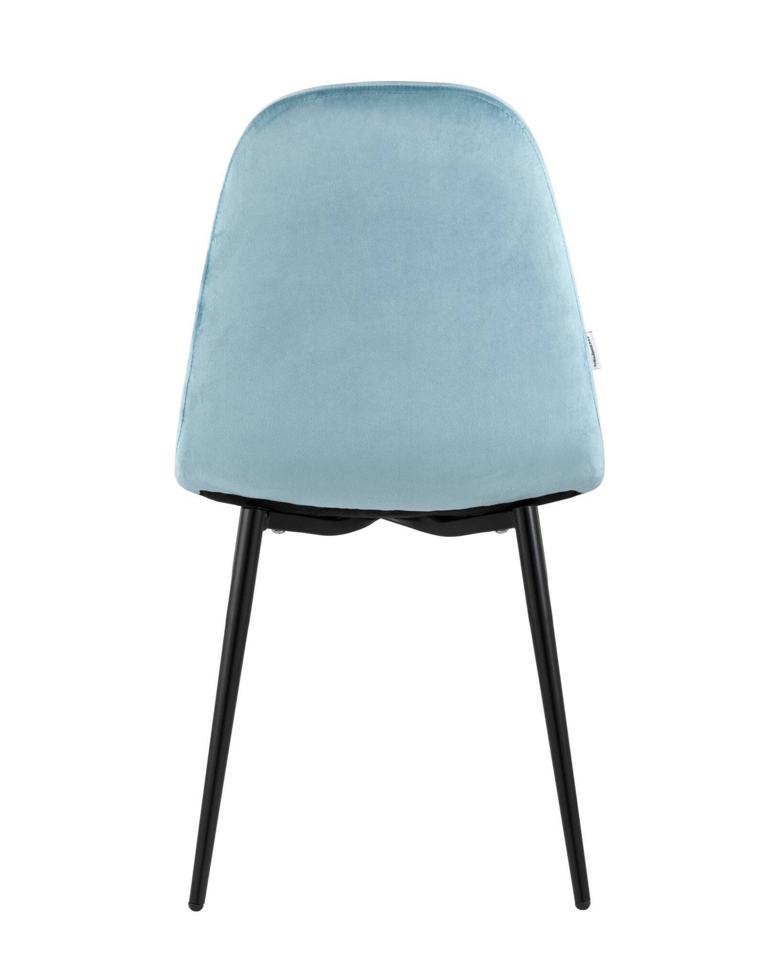 Стул Норман велюр пыльно-голубой Stool Group