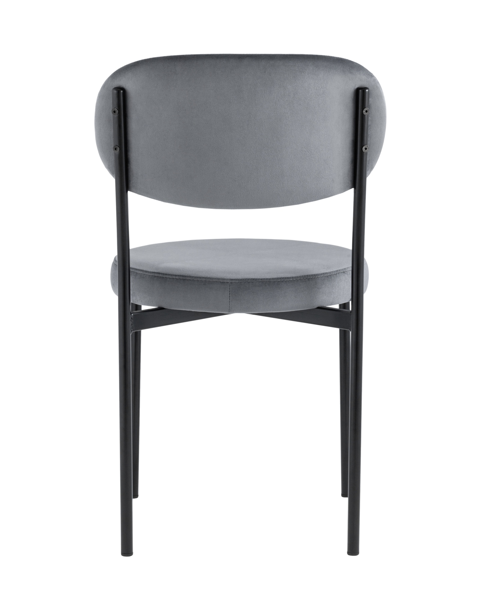 Стул Бриф велюр серый Stool Group