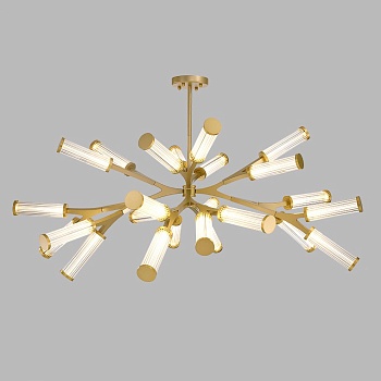 Подвесная люстра RAMOSE В24 Золото by ImperiumLoft