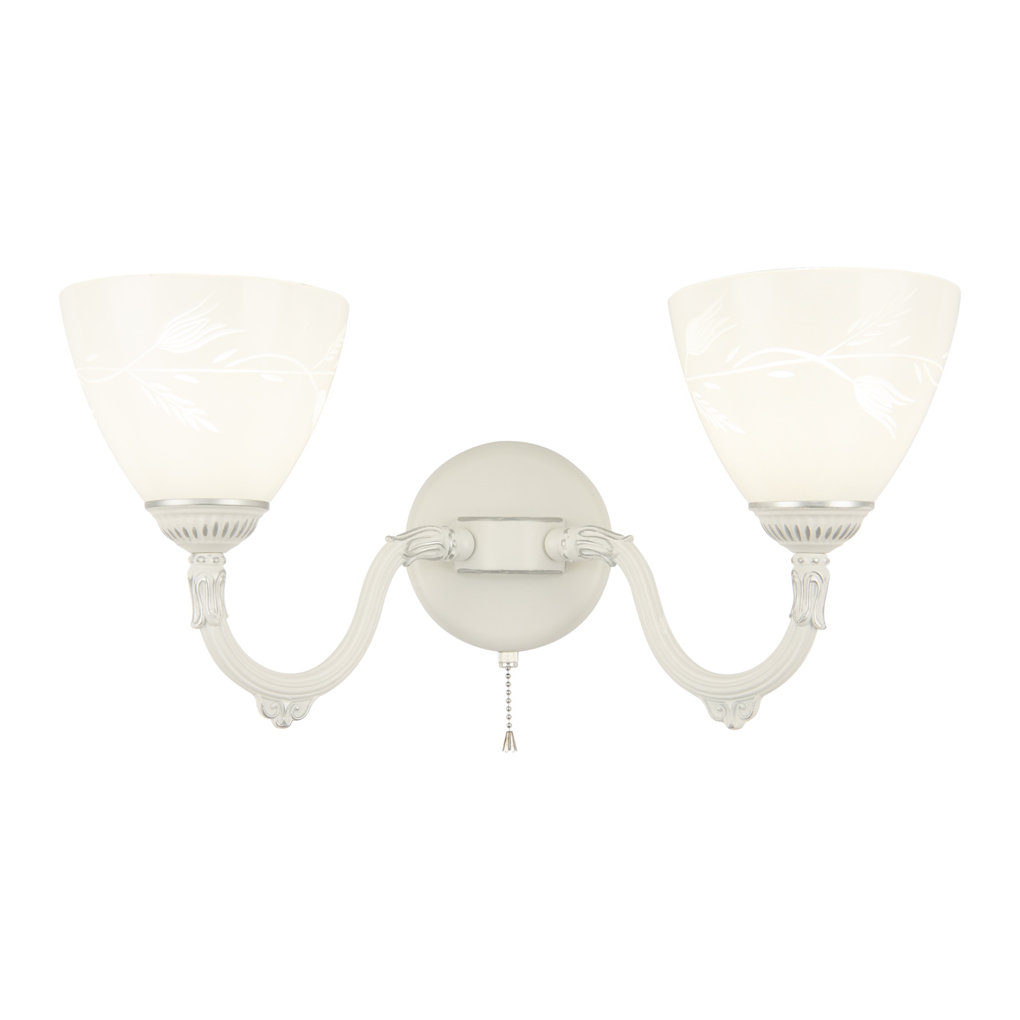 Бра с плафонами 347837/2W WT+SL Arte Milano