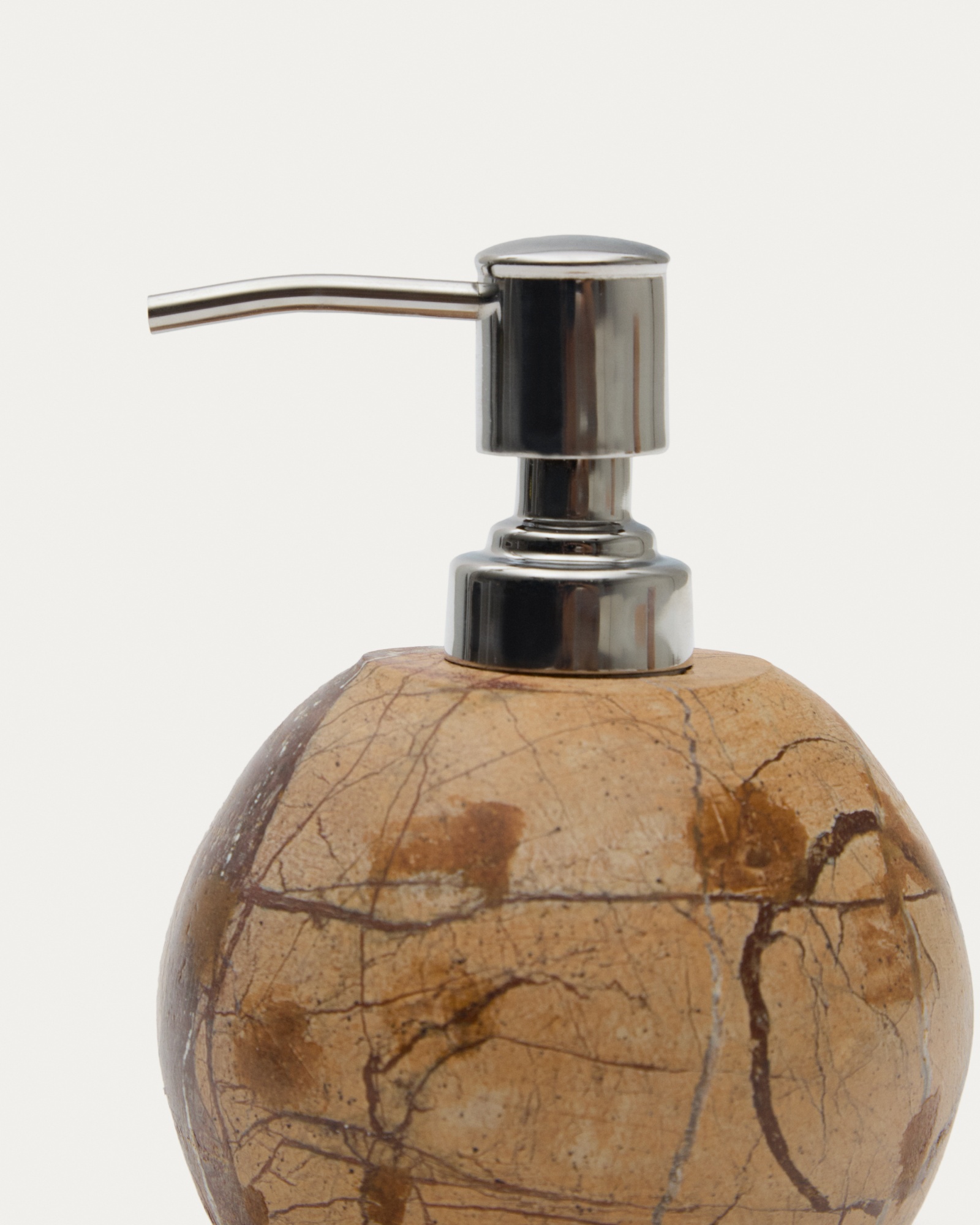 Дозатор для жидкого мыла Spalsh из бежевого мрамора La Forma (ex Julia Grup)