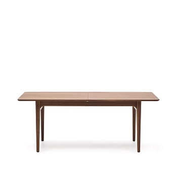 Стол раздвижной Elan из шпона и массива ореха 200 (260) x 100 La Forma (ex Julia Grup)