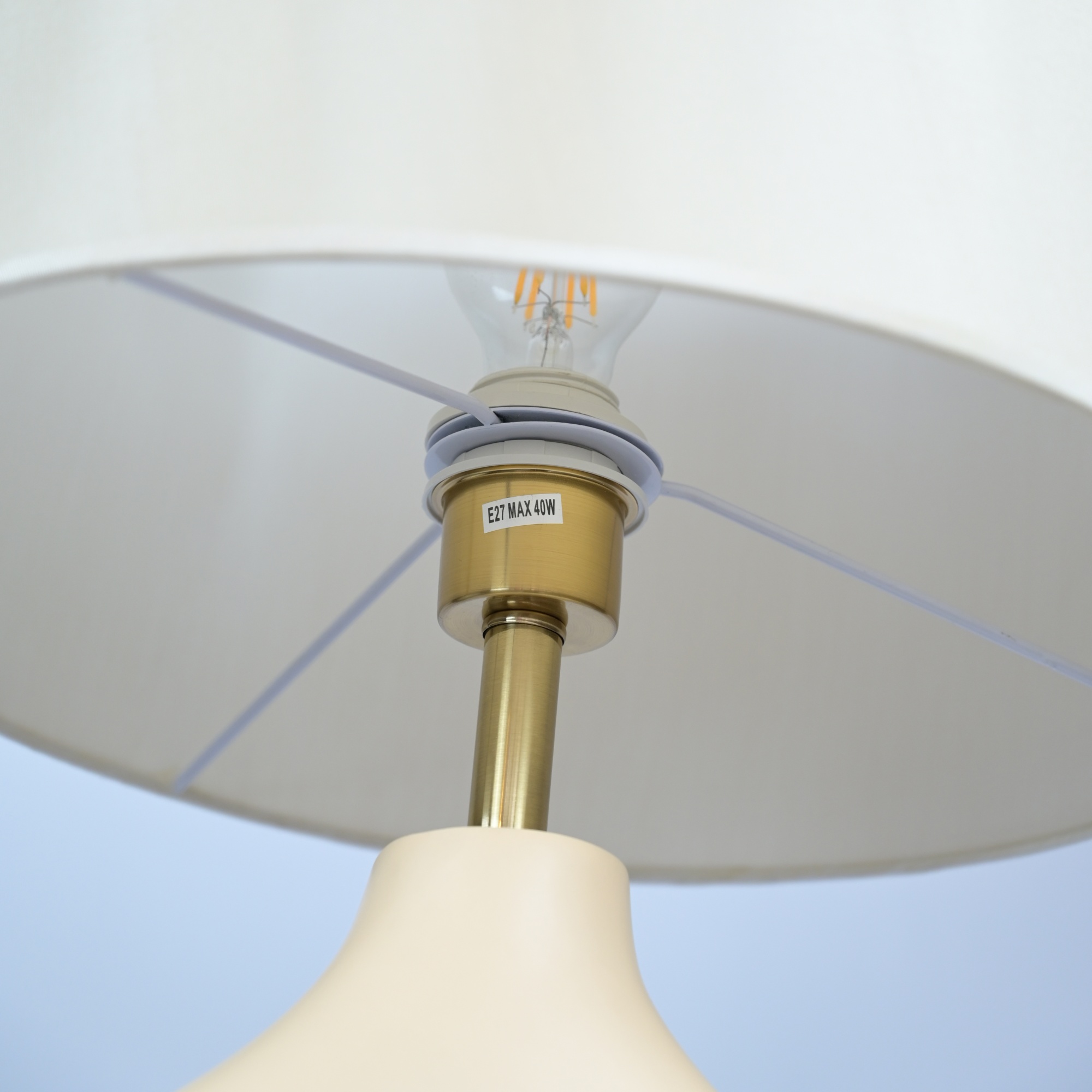 Настольная лампа Abstractic Beige by ImperiumLoft