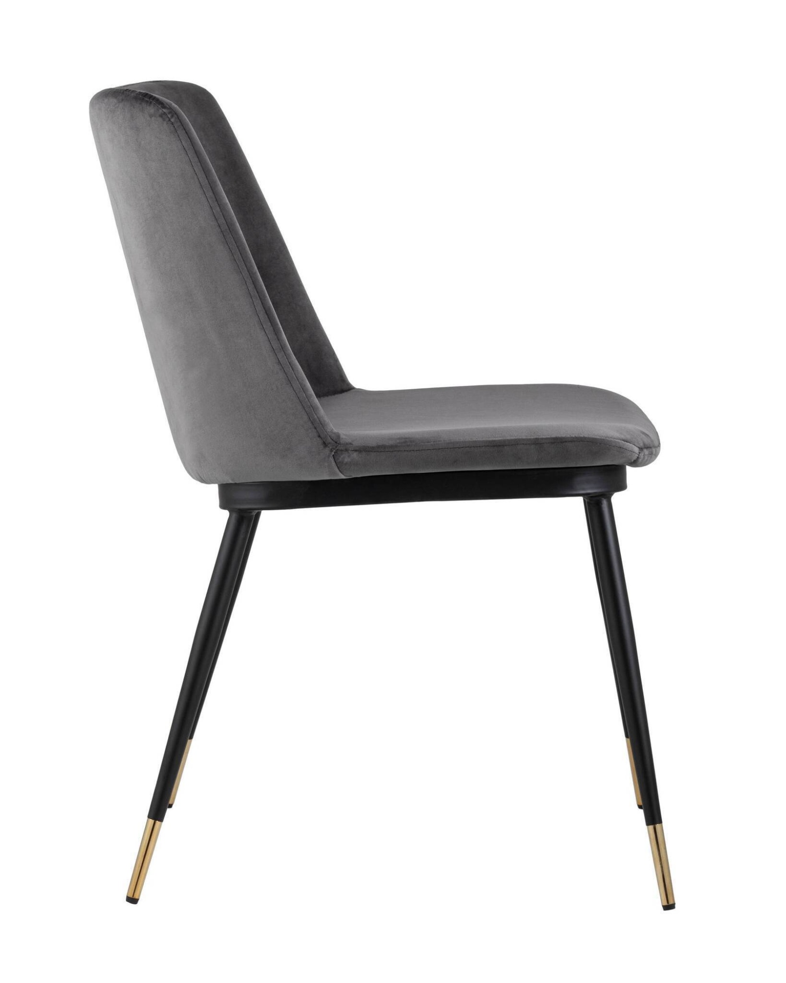 Стул Мелисса велюр темно-серый Stool Group