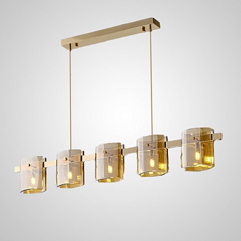 Подвесной светильник JANICE LONG Brass by ImperiumLoft