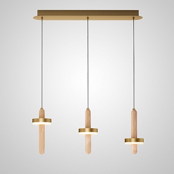 Подвесной светильник FALKA MORE A Brown Планка by ImperiumLoft