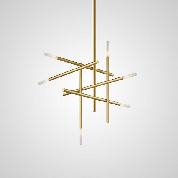 Подвесная Люстра Traverse H90 Gold By Imperiumloft