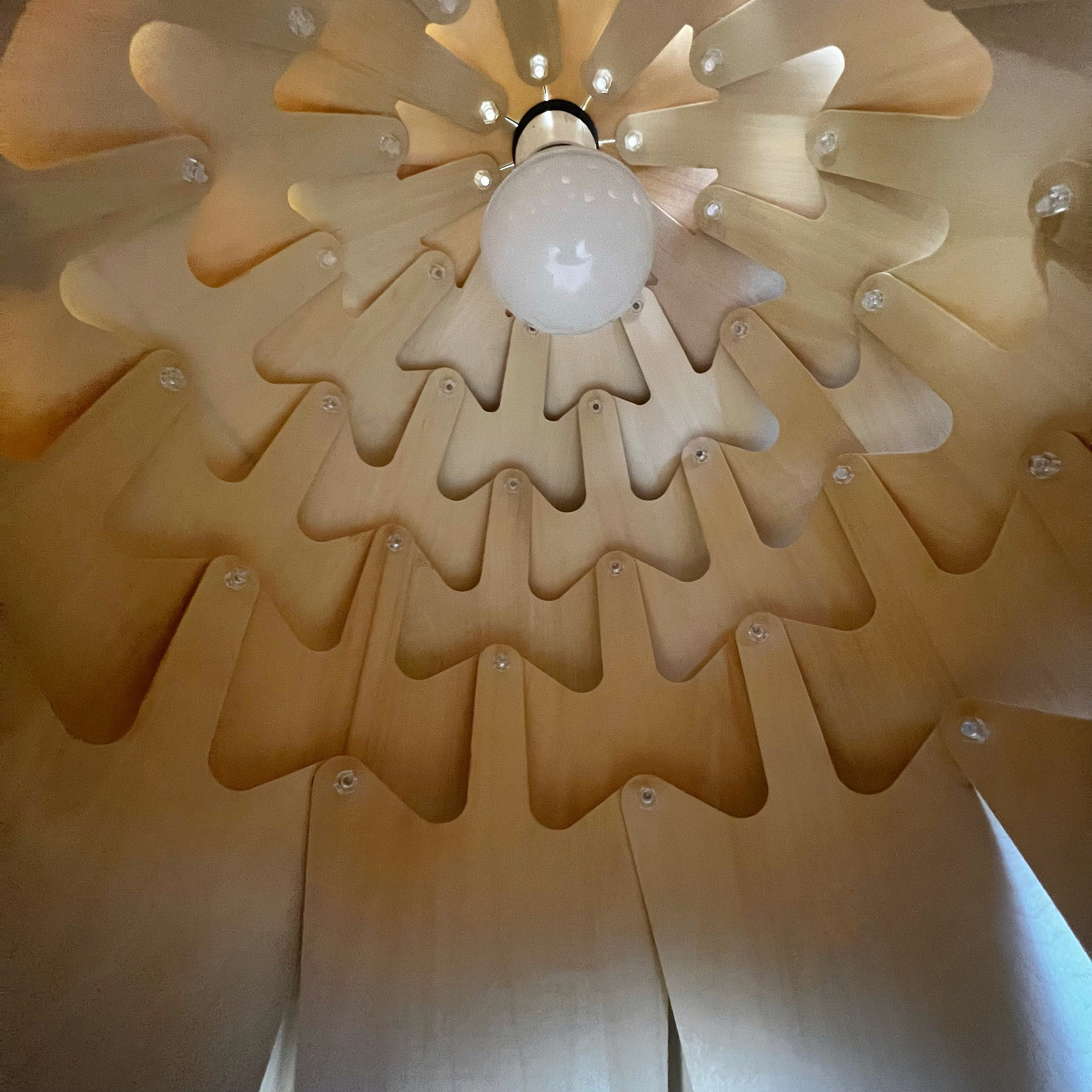 Подвесной Светильник Crimea Pine Cone Natural Wood D50 By Imperiumloft