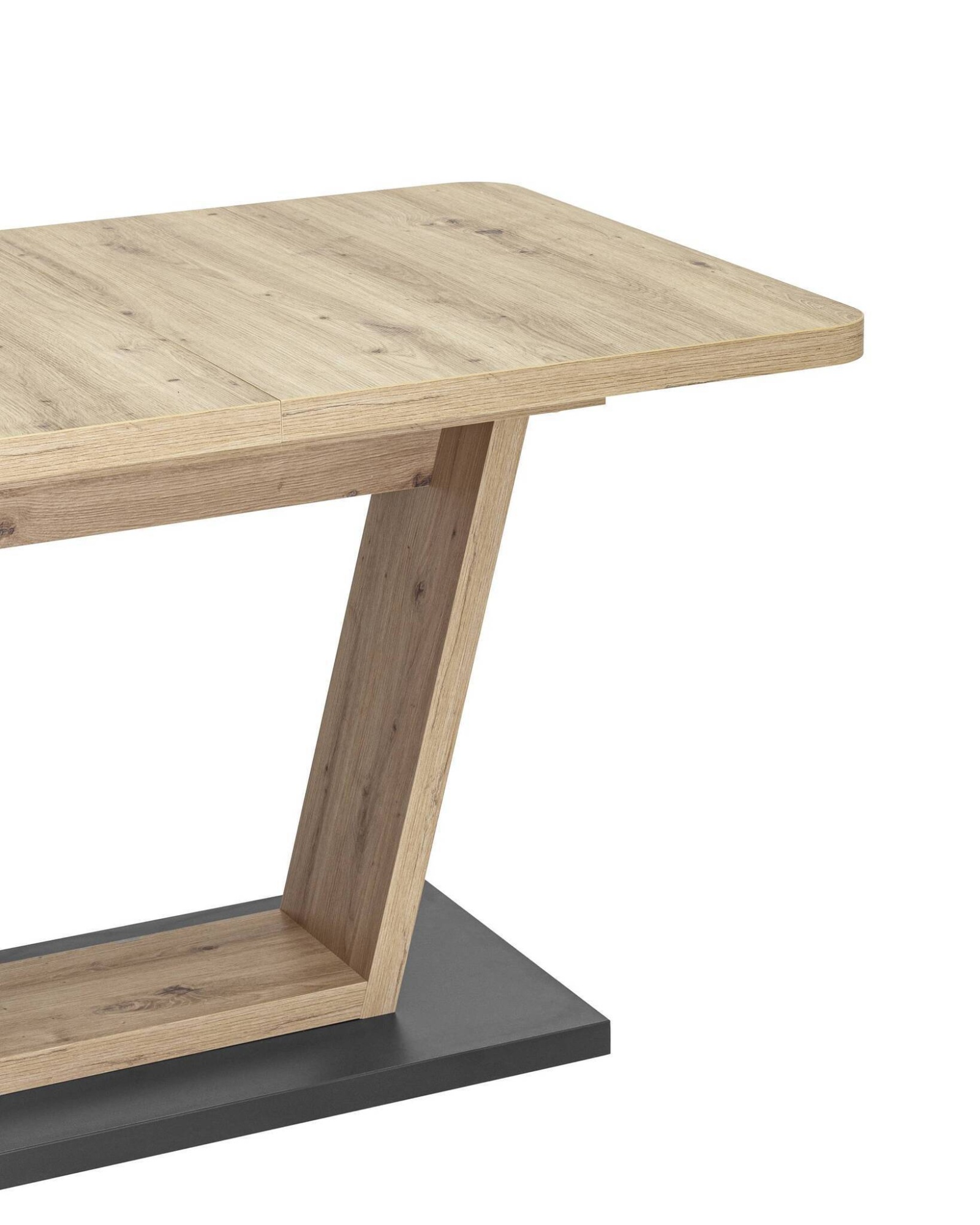 Стол Vector 120-160*80 дуб/графит Stool Group