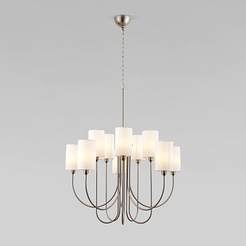 Подвесная люстра Eurosvet 60164/10 никель