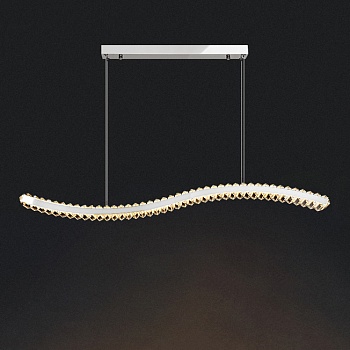 Подвесной светильник BERTOLDA W B L100 Chrome by ImperiumLoft