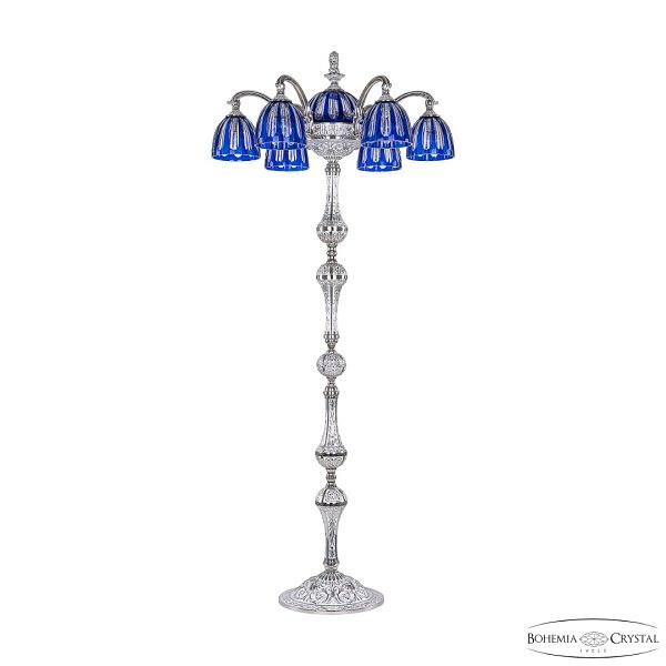 Торшер бронзовый 72009TP/6/175 NW P1 D Clear-Blue/H-1H FL2S