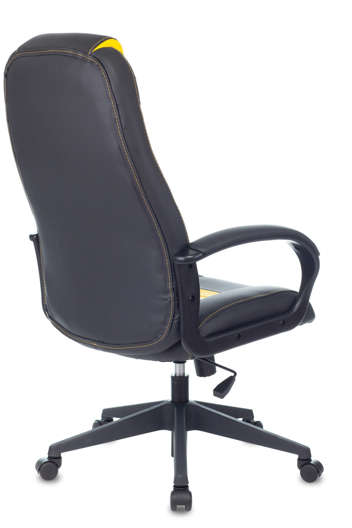 Кресло игровое Zombie 8 черный/желтый искусственная кожа крестовина пластик Stool Group