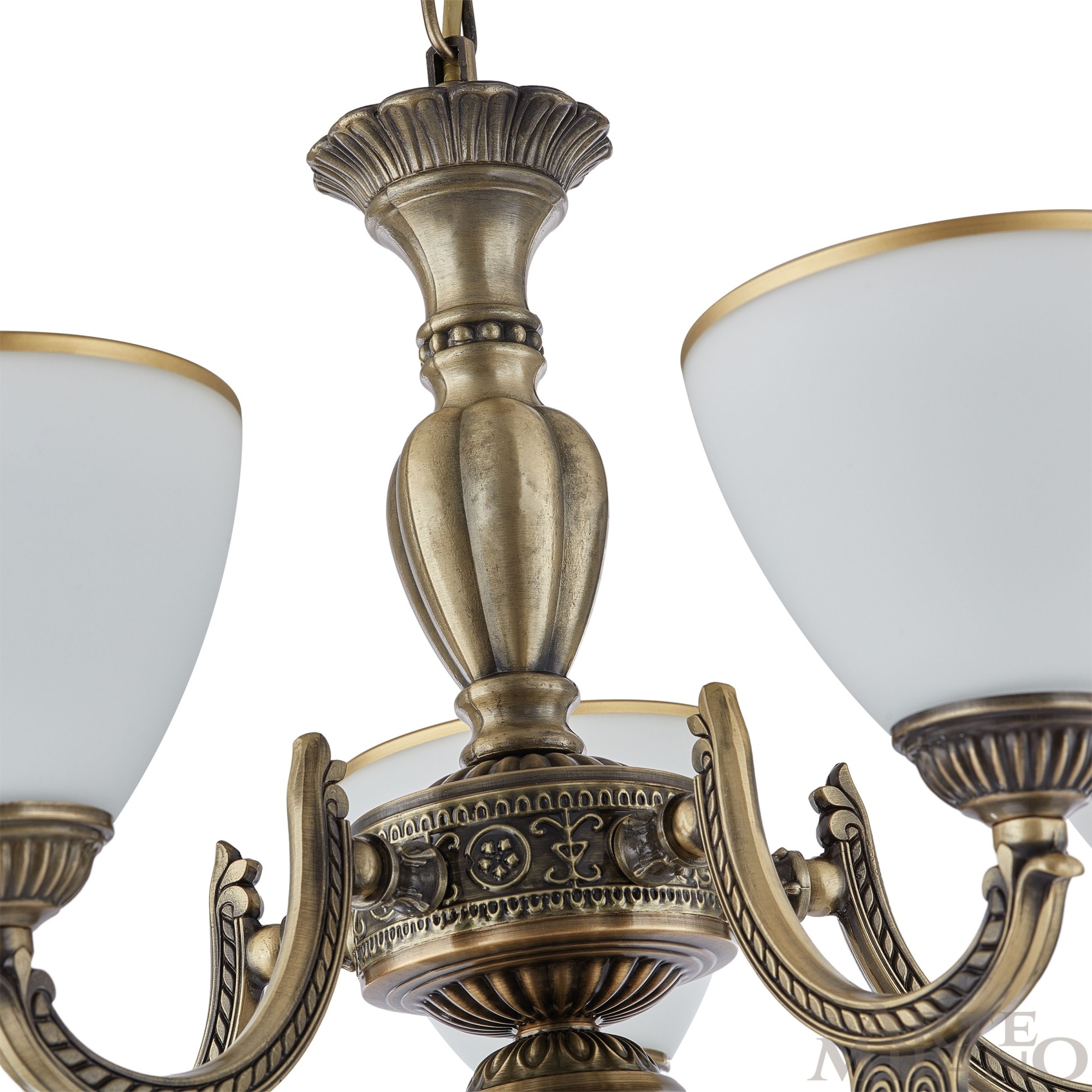 Люстра с плафонами 342837/5 AB Arte Milano