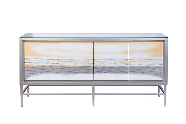Комод Mirage серый Garda Decor ART-4514S-KOMD