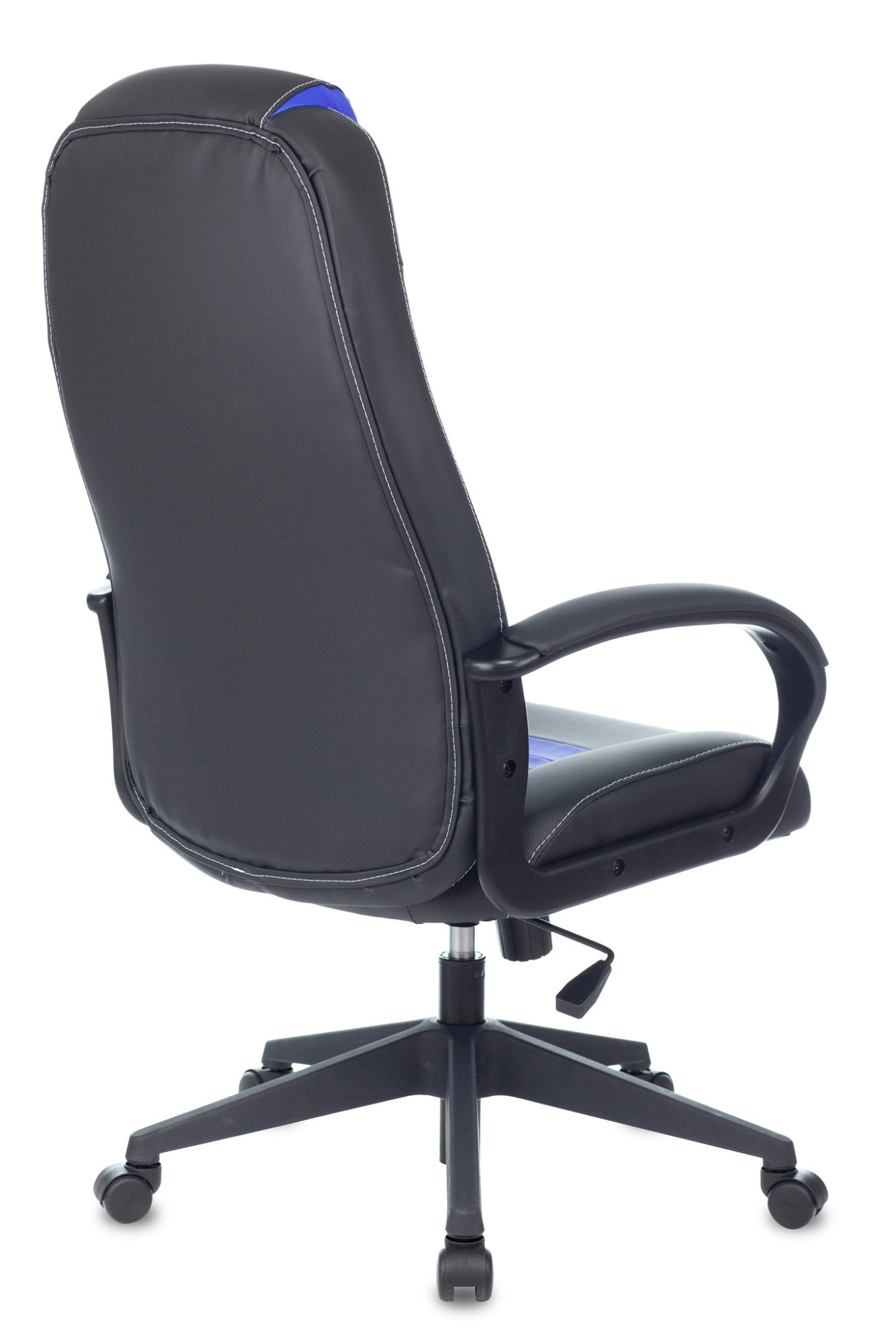 Кресло игровое Zombie 8 черный/синий искусственная кожа крестовина пластик Stool Group