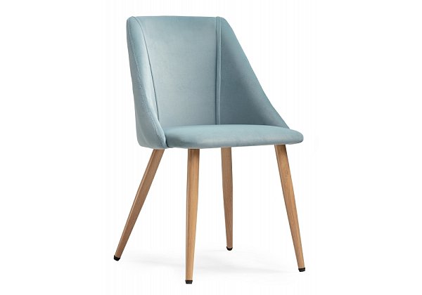 Стул Woodville Morgan  light blue / wood 15232
