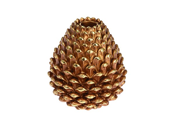 Подсвечник "Шишка" золотой Garda Decor AAA755970