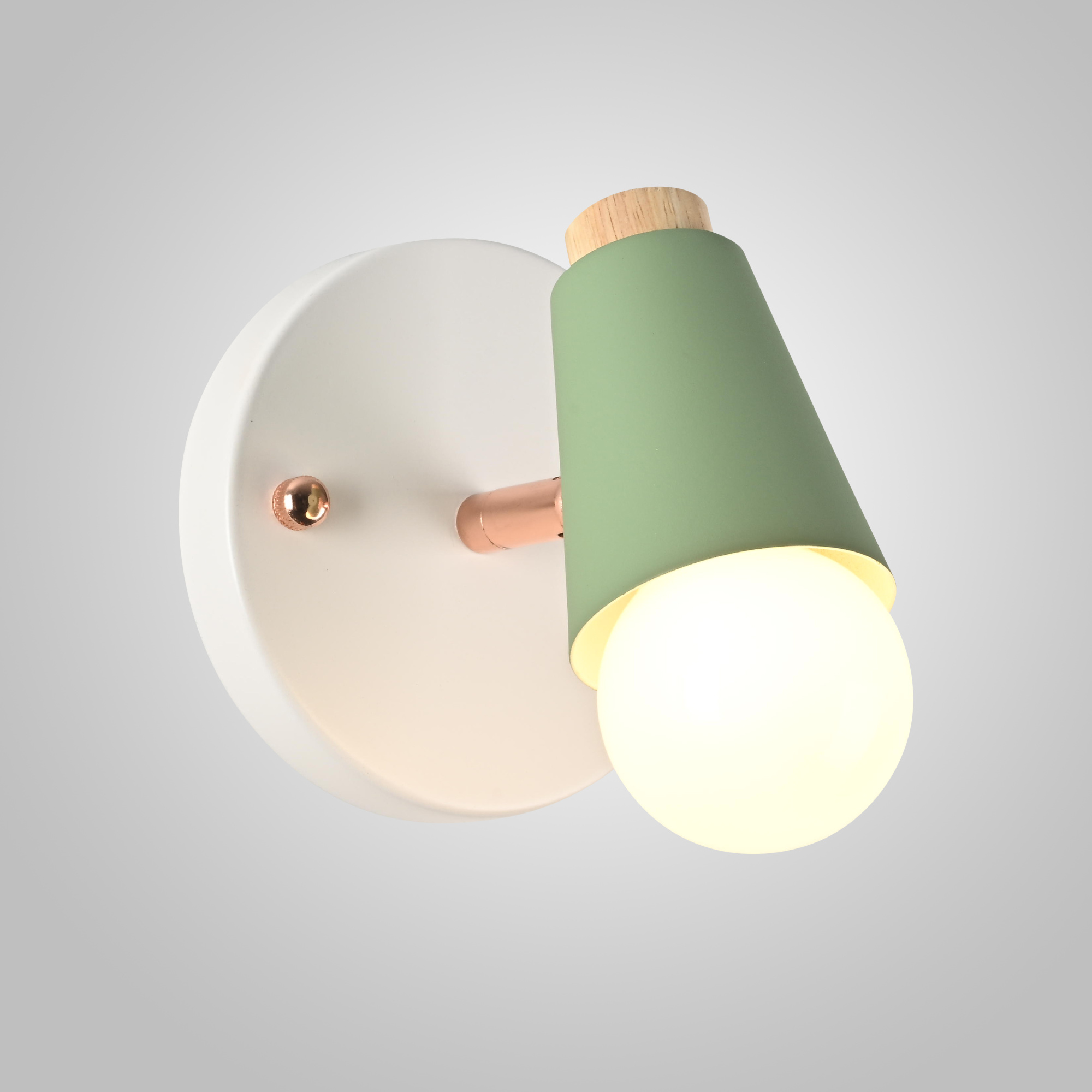 Настенный Светильник Rotary Wall Серый By Imperiumloft