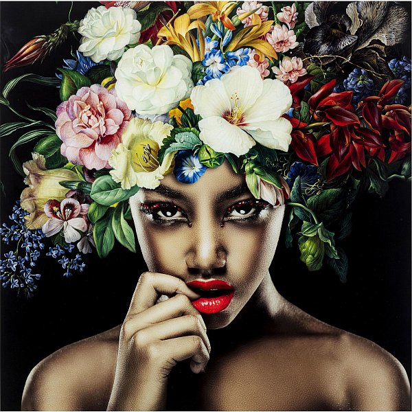 Картина Lady Flowers 52624 KARE