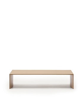 Litto Журнальный столик из шпона дуба натурального цвета 140 x 70 см La Forma (ex Julia Grup)