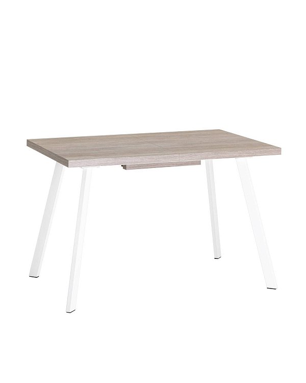 Стол Plain 116-158*74 дуб Ан/белый Stool Group