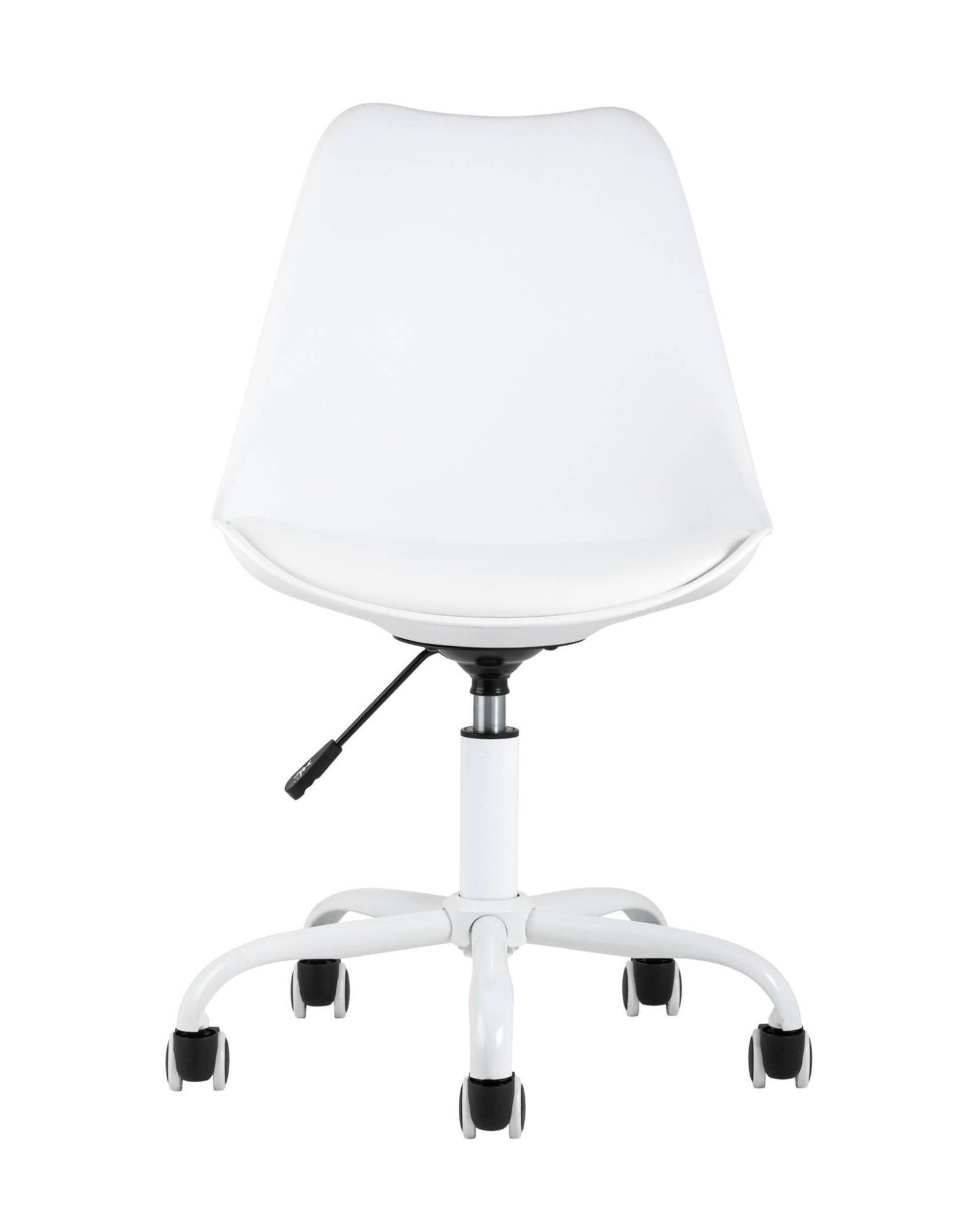 Стул офисный Blok пластиковый белый Stool Group