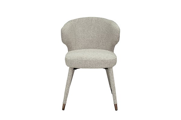 Стул обеденный шенилл белый 55*62*77 Garda Decor 30C-13780