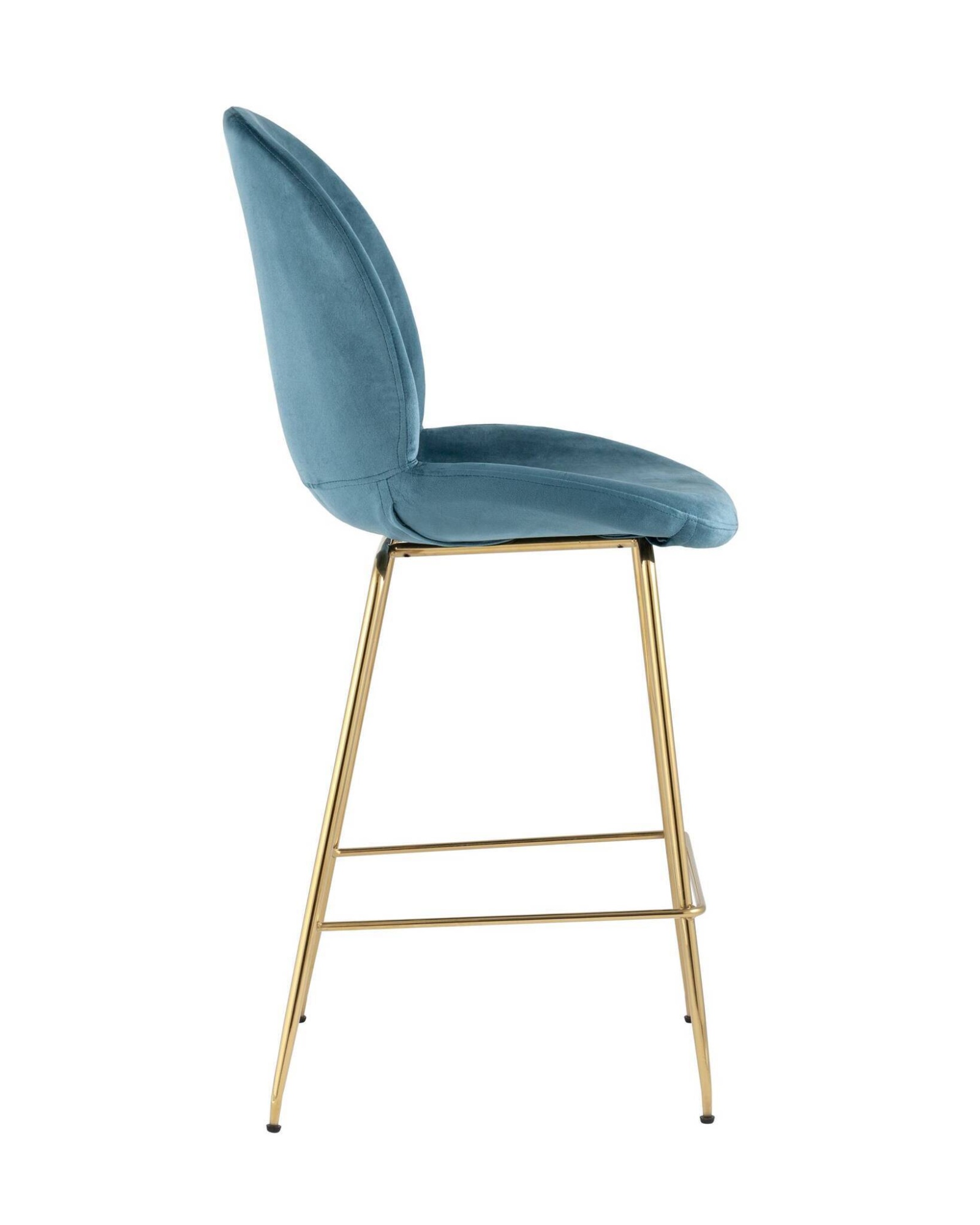 Стул полубарный Beetle со спинкой маренго Stool Group