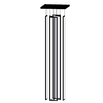 Подвесной светильник ARISAIG L6  by ImperiumLoft