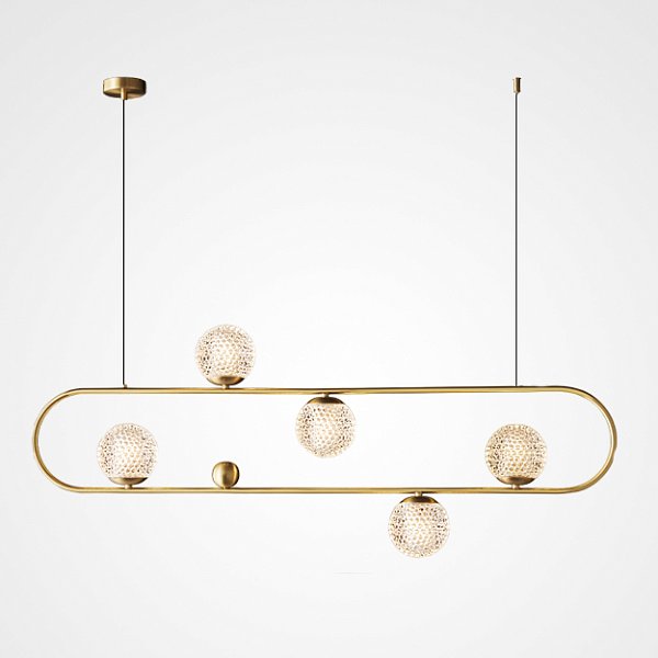 Подвесной светильник HOOP LONG LUX by ImperiumLoft