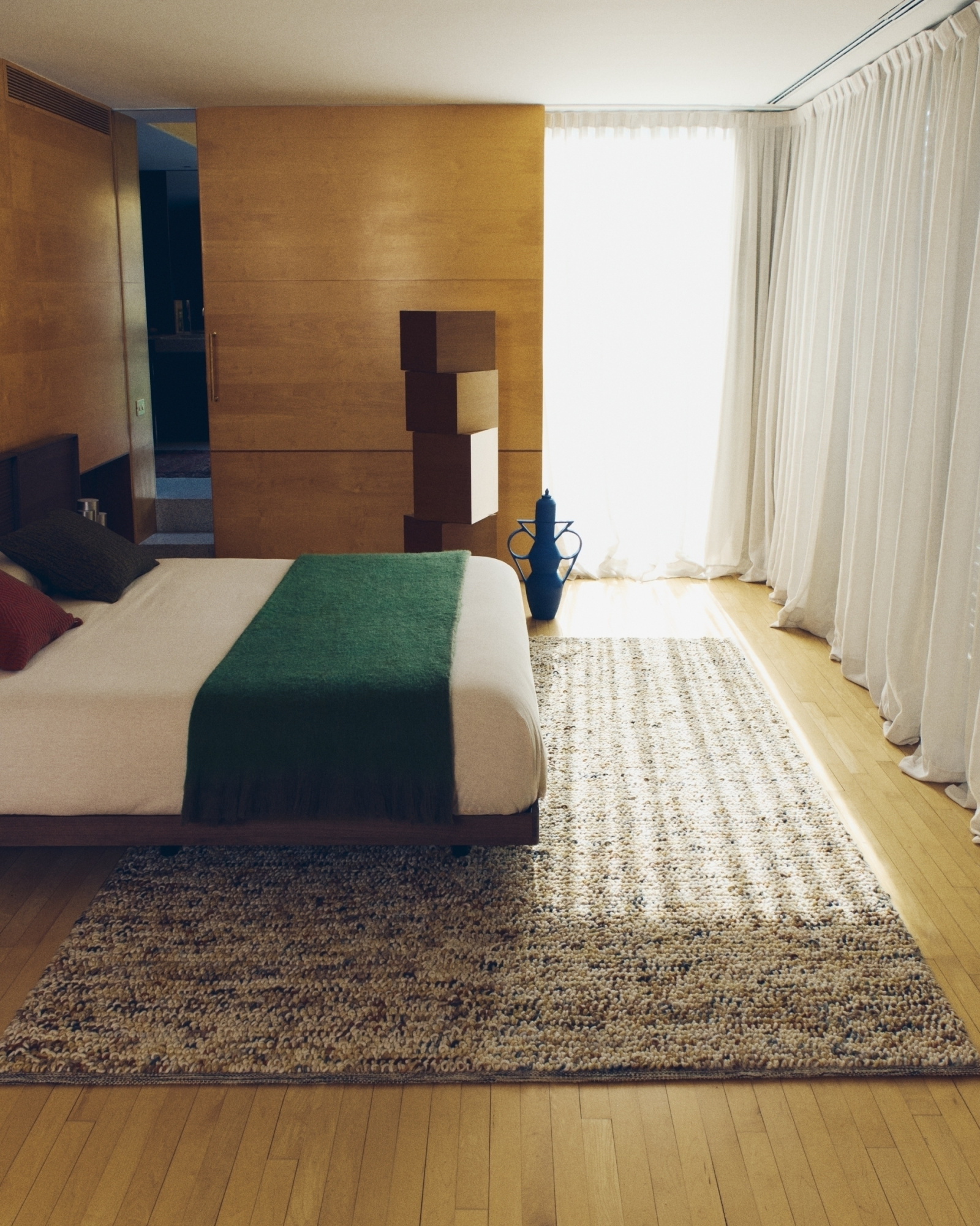 Разноцветный ковер Elanis из шерсти букле 160 x 230см La Forma 441089