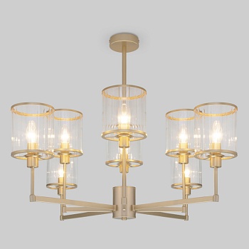 Люстра на штанге Eurosvet 60144/8 золото