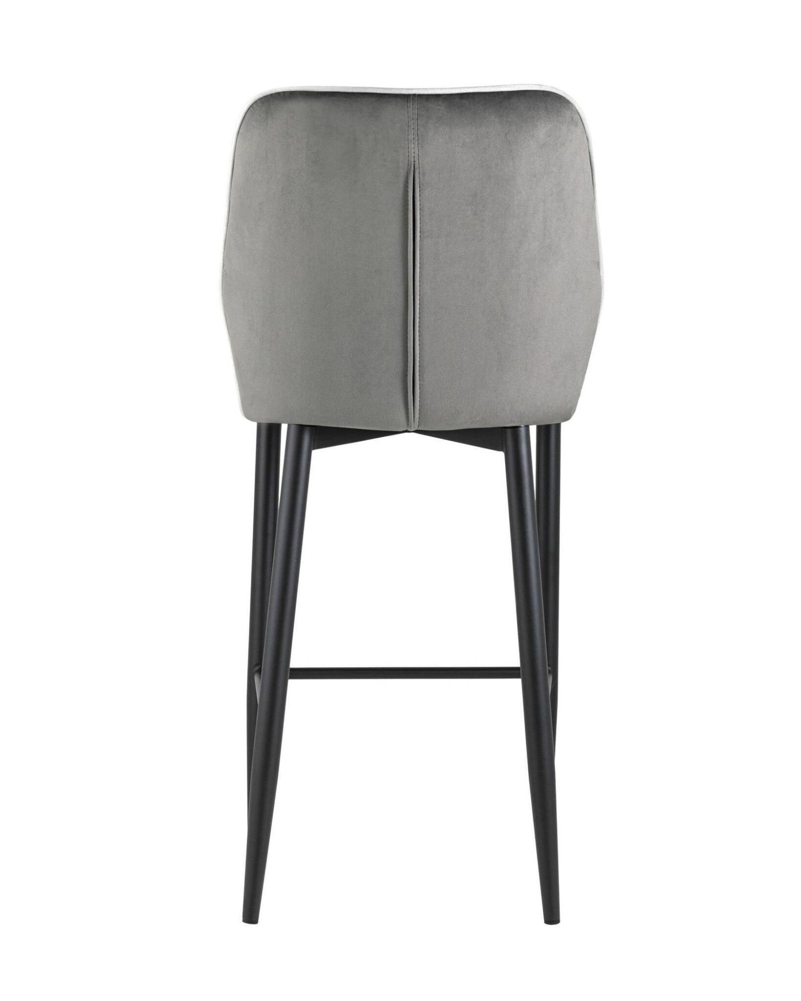 Стул полубарный Лоренс велюр антрацитовый Stool Group